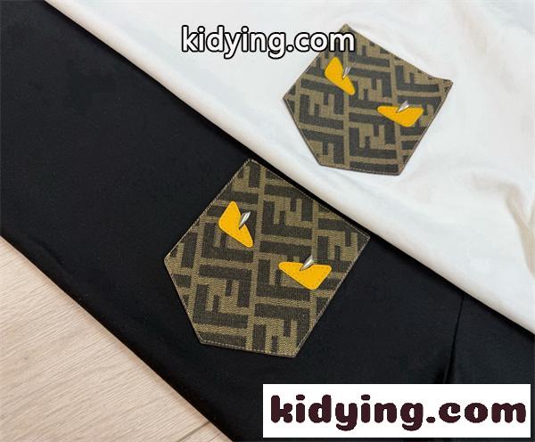 ハイエンドファッション トレンドコレクション ユニセックス FENDI フェンディ コピー 半袖Tシャツ-7