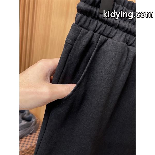 高品質カジュアルボトム プラダ PRADA スーパーコピー風 ブラックカーゴパンツ マルチポケット-7