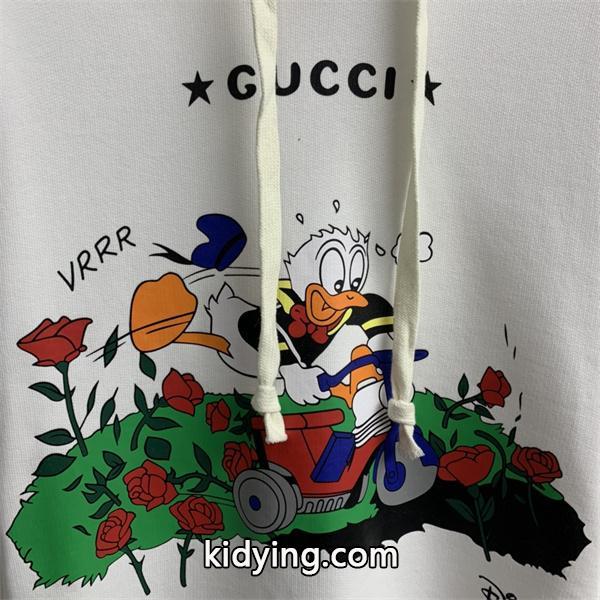 唐老鸭バイク ホワイト グッチ GUCCI コピーパーカー レディース フェミニン 2025AW注目アイテム-4