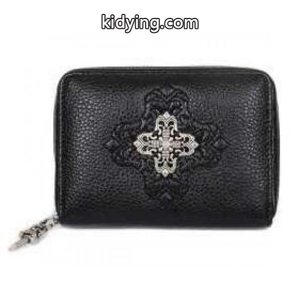 お買い得新作のクロムハーツ 財布 新作　Chrome Hearts　レック エフ ジップ ミニ　お気に入りコインケースウォレット　ラウンドファスナー 　レザー　十字架ロゴが付きメンズ　レディース兼用ミニ財布_クロムハーツ CHROME HEARTS_ブランド コピー 激安(日本最大級)-0
