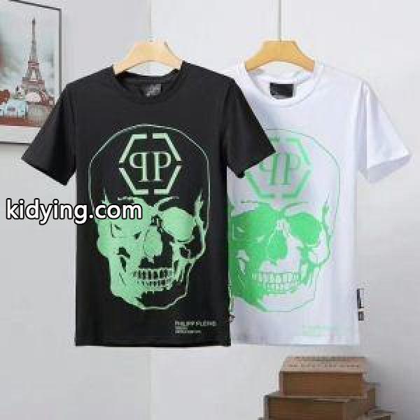 2色可選 19年春夏トレンドアイテムを先取り 絶妙な着こなしに フィリッププレイン PHILIPP PLEIN Tシャツ/ティーシャツ_フィリッププレイン PHILIPP PLEIN_ブランド コピー 激安(日本最大級)-0