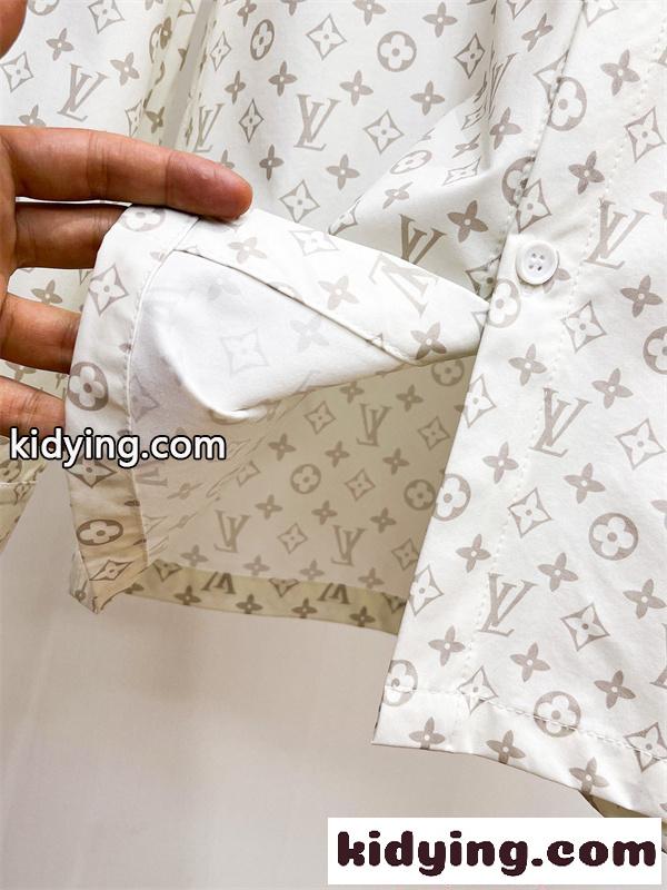 注目人気 LOUIS VUITTON ルイヴィトン コピー 長袖シャツ 胸ポケット仕様 ソフト素材 デイリー-5