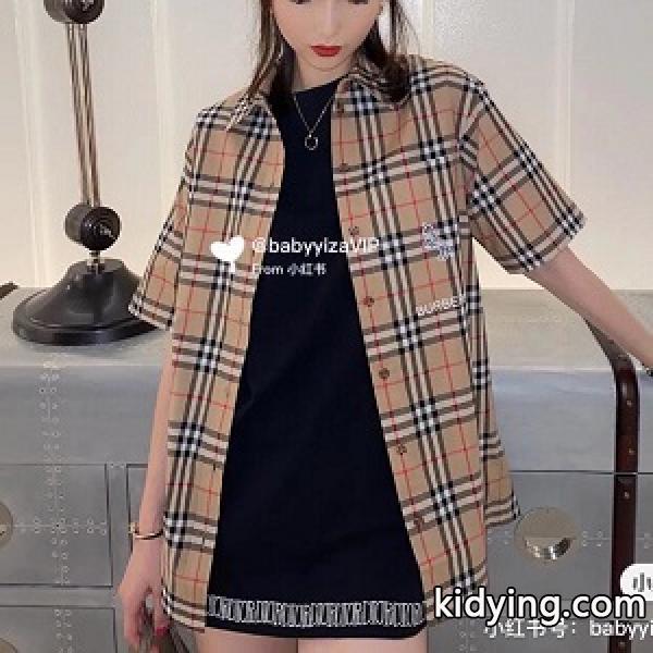 BURBERRY バーバリー半袖シャツコピー お洒落で機能性の高い 大人の可愛い-0