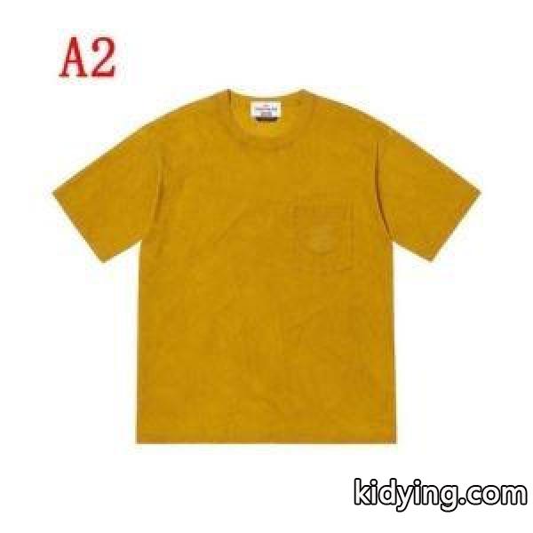 最速2019春夏トレンド シャツ/半袖 3色可選 Supreme 19SS Stone Island Pocket Tee Shirt 先取り春夏限定新作_シュプリーム SUPREME_ブランド コピー 激安(日本最大級)-2