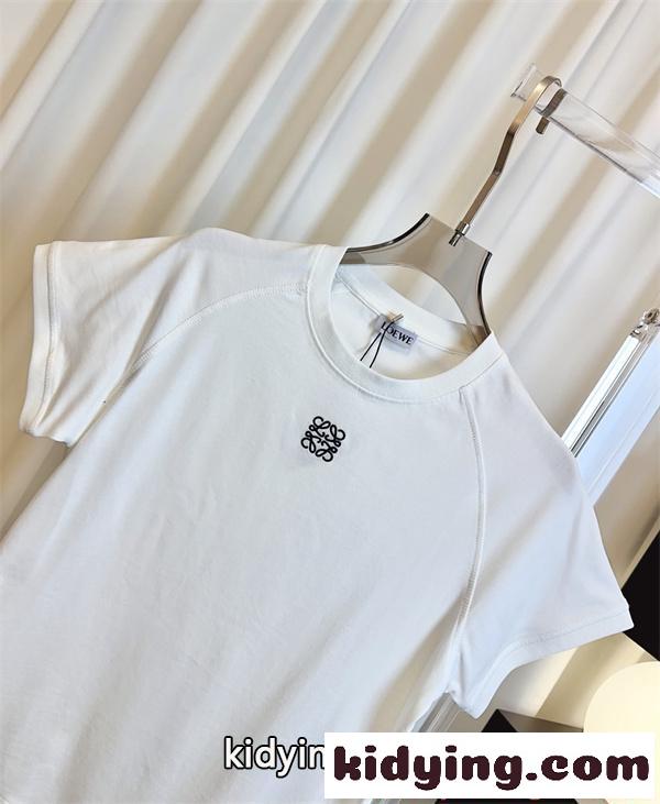 ♥ホワイト色♥ロエベ tシャツコピーLOEWE激安通販新作人気2026レディースファッション-5