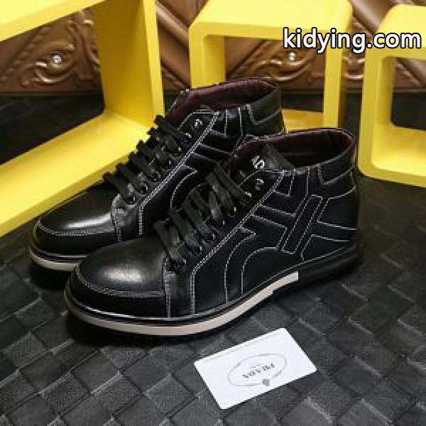 モデル大絶賛?プラダ PRADA  2017秋冬季超人気ハイトップシューズ_スニーカー、靴_メンズファッション_スーパーコピーブランド激安通販 専門店-0