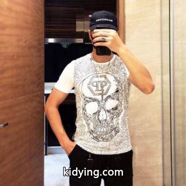 2019春夏は人気定番 Tシャツ/半袖 2色可選フィリッププレイン即発送OK PHILIPP PLEIN_フィリッププレイン PHILIPP PLEIN_ブランド コピー 激安(日本最大級)-1