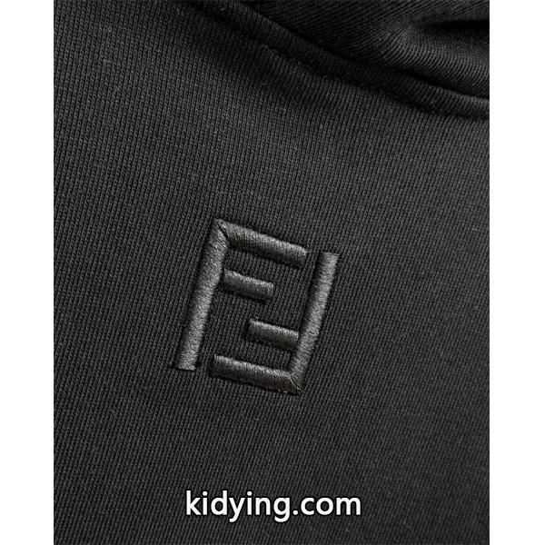 2025秋冬定番 FENDI フェンディ コピー ホワイトロゴ パーカー 新着 希少-4