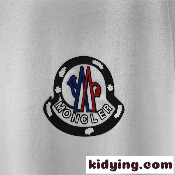ロゴパッチ クリーンスタイル デイリー使い MONCLER モンクレール コピー 半袖Tシャツ センス漂う一着-5
