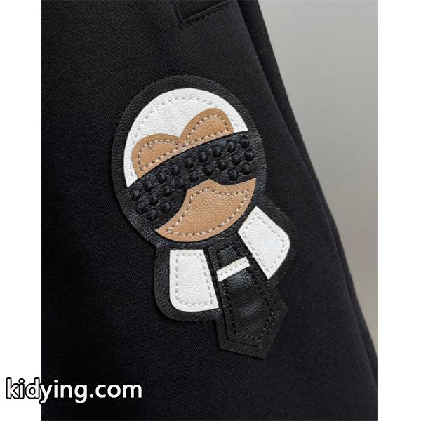 FENDI フェンディ コピー 2025秋冬限定・ふんわり カールロゴ スウェットパンツ 必見アイテム-6