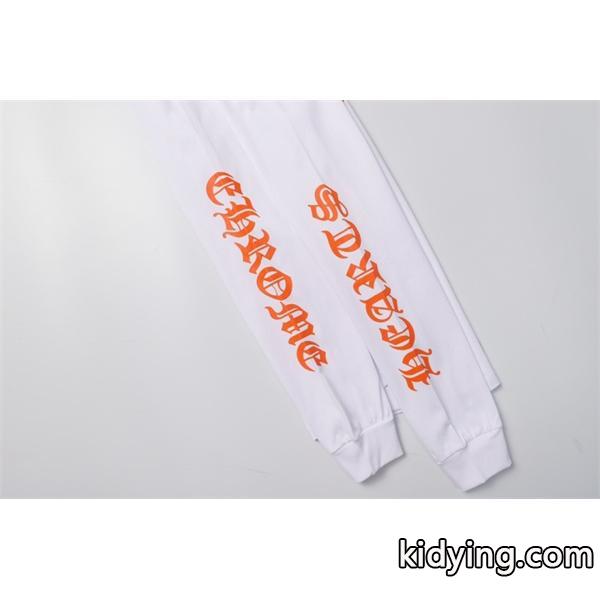 CHROME HEARTS コピー アートフル カラーポップ 長袖Tシャツ ハリウッドロゴプリント クロムハーツ-0