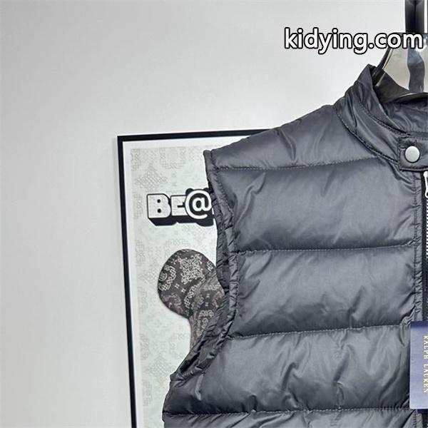 グレー 光沢 ダウンベスト ポロラルフローレン POLO RALPH LAUREN コピー 秋冬トレンディ 高品質-2