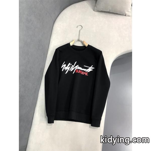 Supreme コピー 激安 シュプリーム 秋冬新作 ロゴプリント スウェット トレーナー 男女兼用 カップルペア 長袖 裏起毛 ストリート カジュアル コットン素材-1