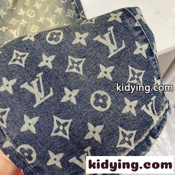 2026新作 LOUIS VUITTON 激安 ルイヴィトン デニムパンツ ストレートパンツ モノグラム ジーンズ 刺繍 ロングパンツ メンズ-8