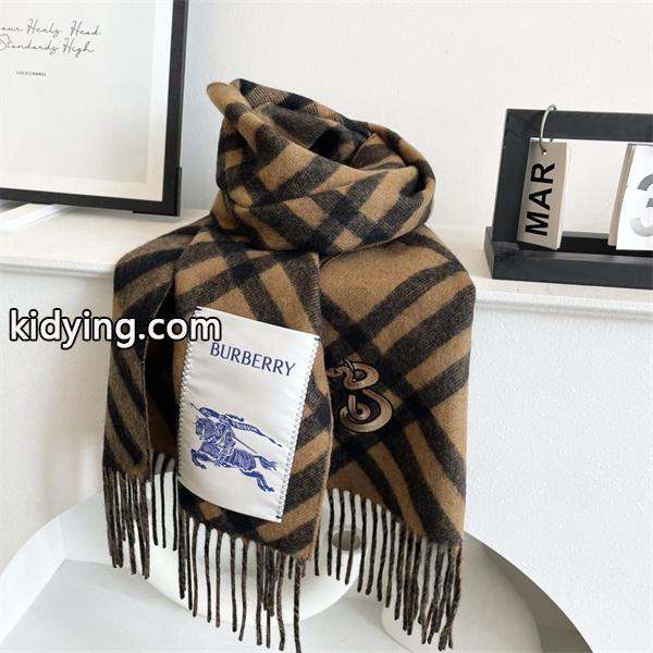 秋冬 2025 個性派 BURBERRY バーバリー マフラーコピー美品 おしゃれな 30*168cmチェック柄マフラー 女性用_スーパーコピーブランド激安通販 専門店-1