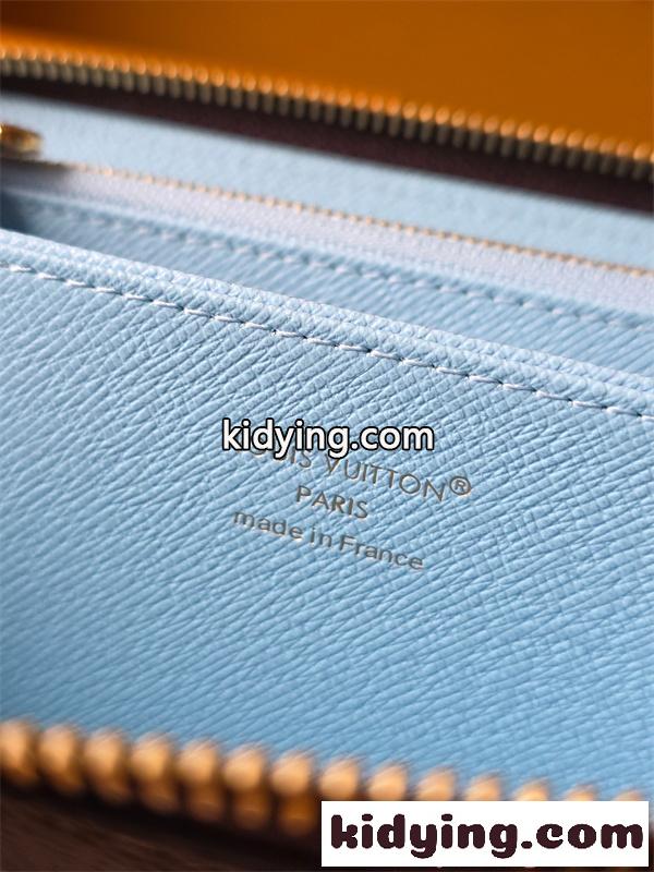 ルイヴィトン Louis Vuitton コピー M28278 ジッピーウォレット モノグラム 長財布 ラウンドファスナー 大容量 レモンカラー内装 N級品-5