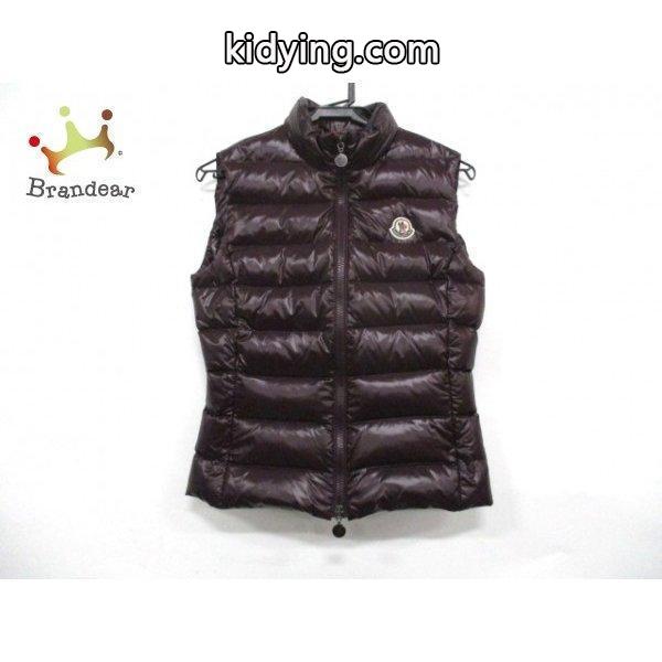 モンクレール MONCLER ダウンベスト レディース 美品 GHANY(ガーニー) 48301 ボルドー 春・秋物 新着 20180803 :27816894:ブランディア ヤフーショップ - 通販ショッピング-0