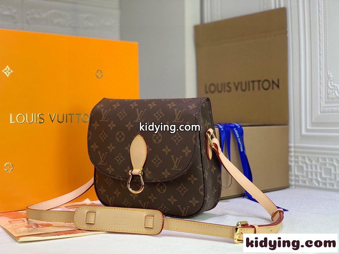 LOUIS VUITTON ショルダーバッグ レディース ルイヴィトン コピー 半月型 コンパクトサイズ 斜め掛け-2