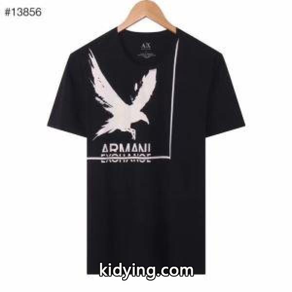 トレンド感を取り入れる 多色可選 半袖Tシャツ こなれ感のあるコーデに アルマーニ ARMANI_アルマーニ ARMANI_ブランド コピー 激安(日本最大級)-0