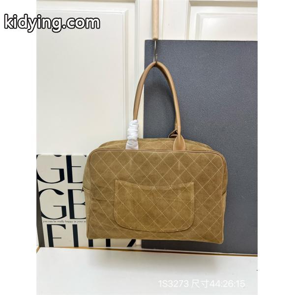 2025秋冬 CHANEL シャネル コピー トレンド 上品 ブラック スエード 通勤 人気 大容量 ハンドバッグ-4