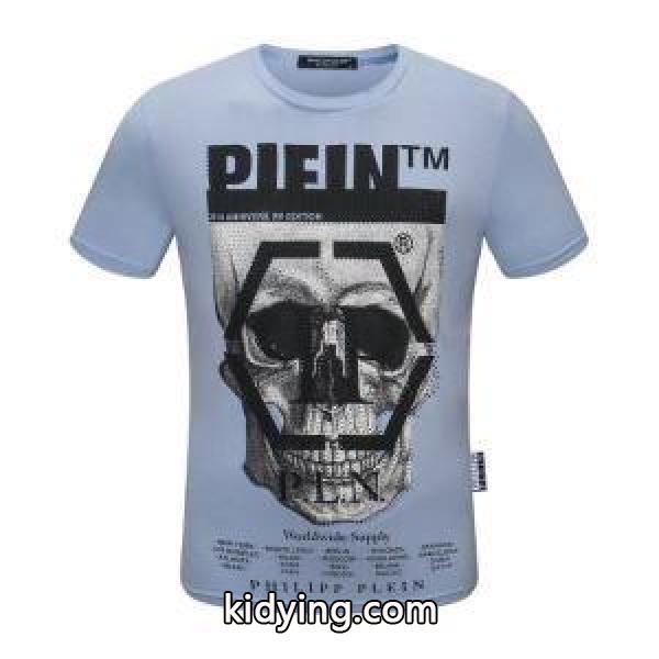 フィリッププレイン日々のコーデをトレンドに多色可選 PHILIPP PLEIN お洒落さんも憧れの存在 半袖Tシャツ_フィリッププレイン PHILIPP PLEIN_ブランド コピー 激安(日本最大級)-3