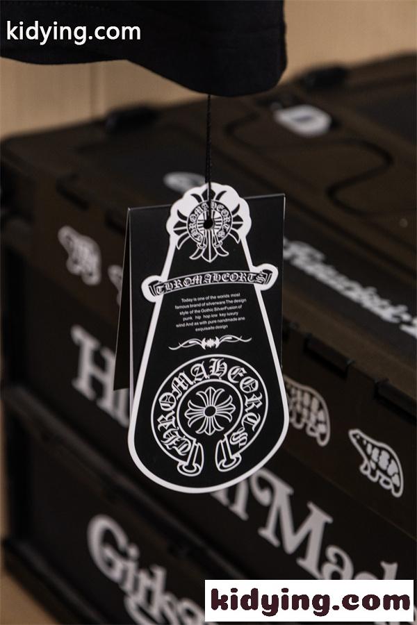CHROME HEARTS クロムハーツ コピー ホースシューロゴ刺繍 オーバーサイズ 半袖Tシャツ ブラック-9
