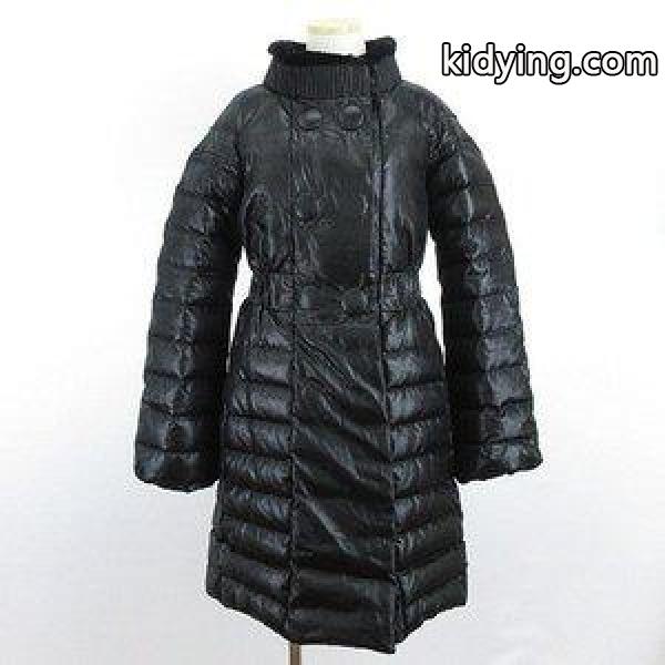 モンクレール MONCLER ジュリエット JULIETTE ダウン コート ジャケット ロング ダブル ラビットファー 黒 アウター ☆激安& レディース 通販-0