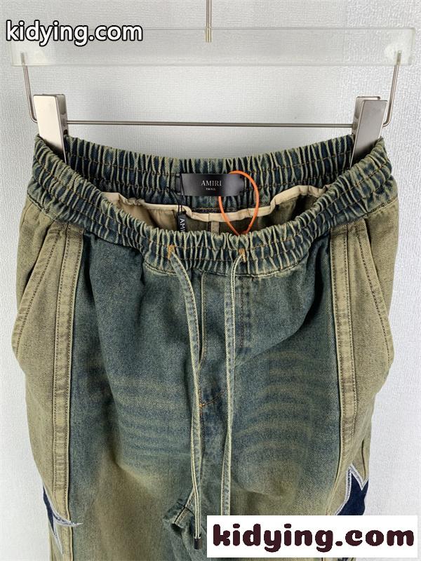 アートワッペン サイドデザイン こなれ感 AMIRI アミリ コピー デニムパンツ モードカジュアル 人気上昇中-10