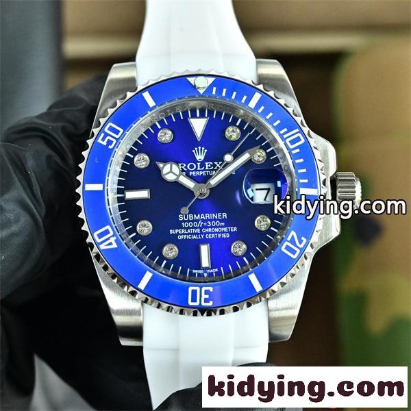 腕時計 メンズ ダイバー風 ブルーダイヤル 40mm 防水 ROLEX カジュアル ロレックス スーパーコピー-0