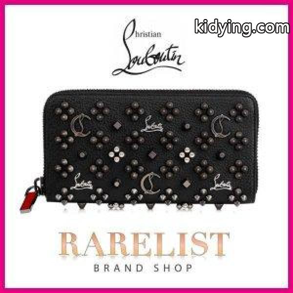 クリスチャンルブタン Christian Louboutin 財布 長財布 ラウンドジップ 新作 ブラック 黒 スタッズ ラウンドファスナー レザー 本革 ロゴ :CHRISTIANLOUBOUTIN1175153M442000M6931175100M6811175147W0321175161P1381175147Y073:ブランドショップRARELIST - 通販ショッピング-0