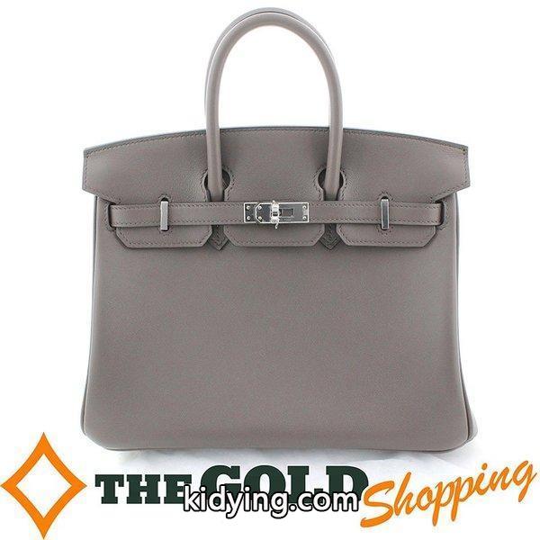 エルメス / HERMES ： バーキン 25 エタン スイフト シルバー金具 グレー系 049362CK バッグ ハンドバッグ :snt-01961:THE GOLD ショッピング ヤフー店 - 通販ショッピング-0