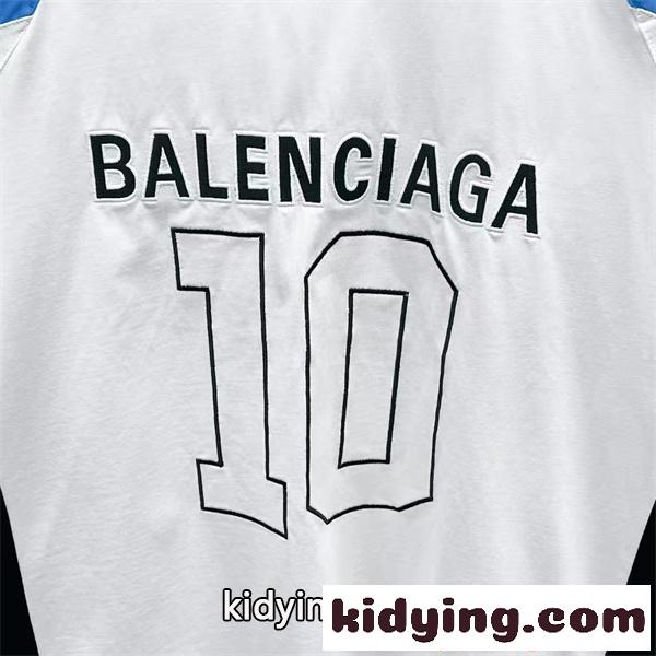 バレンシアガ スーパーコピー 半袖Tシャツ ン スポーツテイスト 配色切替 2026新作 BALENCIAGA-5