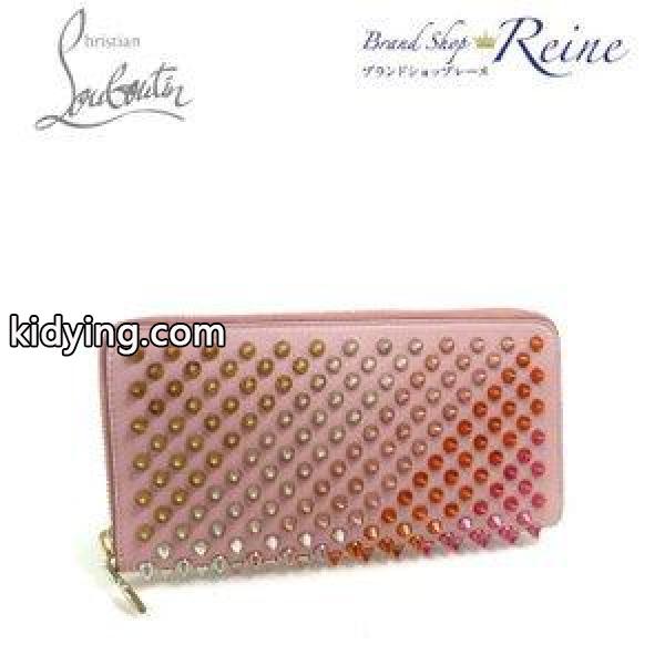 クリスチャンルブタン（Christian Louboutin） W PANETTONE スパイク スタッズ ラウンドファスナー 長財布 1185063 新品 :18-016253:Brandshop Reine - 通販ショッピング-0