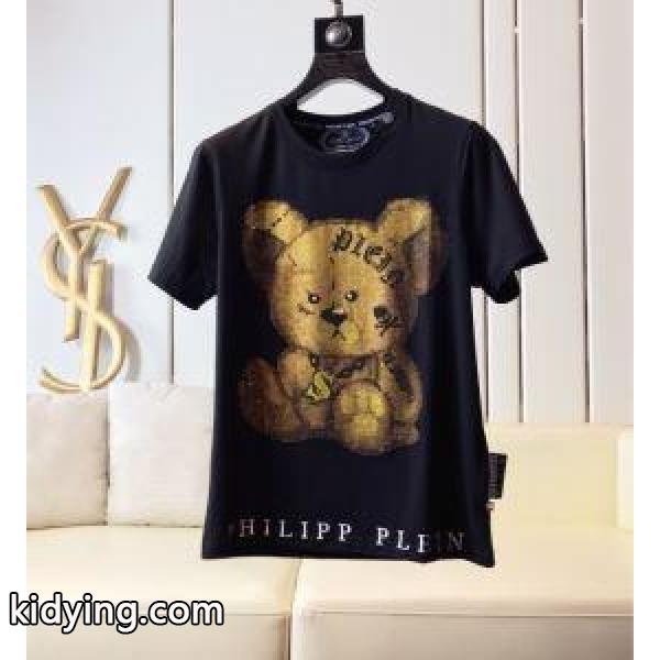 幅広い着ができる優れた PHILIPP PLEIN Tシャツ/半袖 VIP 先行セール2019年夏 2色可選フィリッププレイン_フィリッププレイン PHILIPP PLEIN_ブランド コピー 激安(日本最大級)-3