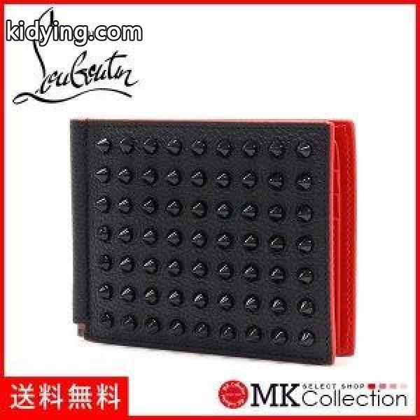 クリスチャンルブタン 財布 メンズ CHRISTIAN LOUBOUTIN Wallet 二つ折り財布 カードケース 1185132 CM53 :1185132-cm53:MK collection - 通販ショッピング-0