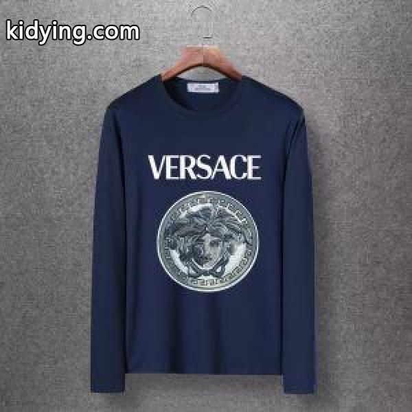 4色可選 長袖Tシャツ 2019秋冬におすすめ着こなし 秋のコーデで使いやすい ヴェルサーチ VERSACE_ヴェルサーチ VERSACE_ブランド コピー 激安(日本最大級)-3