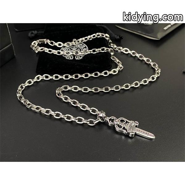 CHROME HEARTS スーパーコピー 重厚 クール ネックレス ダガーペンダント クロムハーツ-0