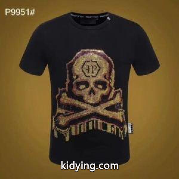 Tシャツ/ティーシャツ 先取り春夏限定新作 フィリッププレイン PHILIPP PLEIN 新春セールアイテム_フィリッププレイン PHILIPP PLEIN_ブランド コピー 激安(日本最大級)-0