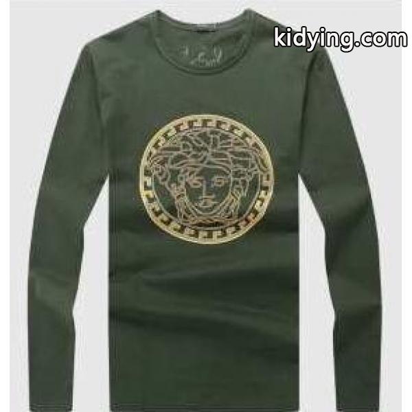 上品な雰囲気が漂うVersace　コピー、ヴェルサーチの男性長袖Tシャツ_ヴェルサーチ VERSACE_ブランド コピー 激安(日本最大級)-1