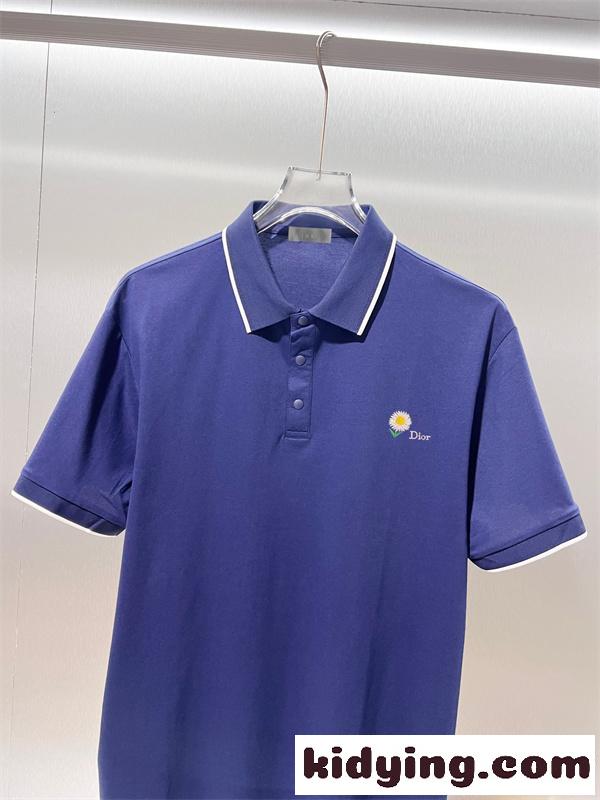 クラシックポロ スポーティームード デイリールック DIOR ディオール コピー ゴルフシャツ風トップス 夏のおしゃれ-10