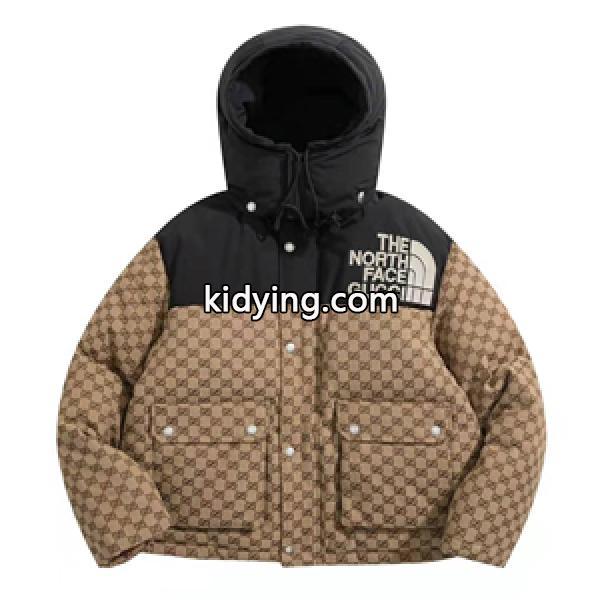 2022超人気の高品質 The North Face × guccl ノースフェイス偽物ダウンジャケット セレブ愛用 注目人気新入荷-0