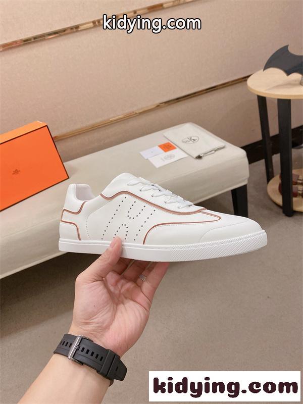入手困難2026SS&Hermès エルメススニーカースーパーコピー履き心地メンズおしゃれカジュアルスタイル-2