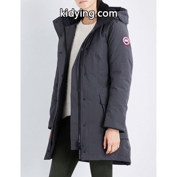 カナダグース canada goose レディース コート アウター kinley twill padded parka coat Graphite :ap5-5972837-529:フェルマート fermart 3号店 - 通販ショッピング-0