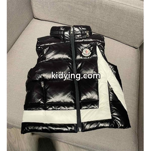 モンクレール MONCLER ダウンジャケット ADORNE 赤 レッド キッズ アウター ワンポイント-0