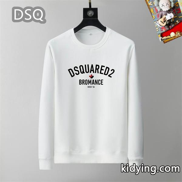 入手困難 ブラックロゴプリント パーカー ディースクエアード DSQUARED2 コピー 2025秋冬対応 定番 おすすめ-1