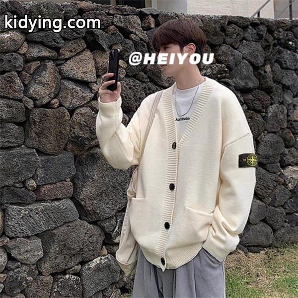 着回し自在 ミニマル STONE ISLAND ストーンアイランド コピー ニットカーディガン 柔らか質感-0