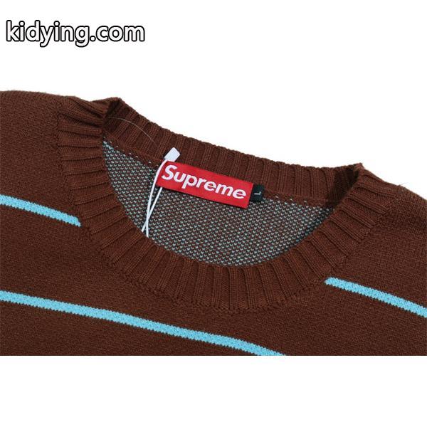 2025秋冬 クラシックライン シュプリーム Supreme シンプルニット 偽物-2