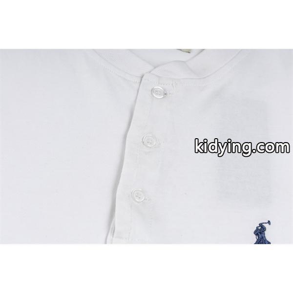 Polo Ralph Lauren ポロ ラルフローレン コピー 入手困難 プレミアム ヘンリーネック ロングTシャツ 大人リラックス-6