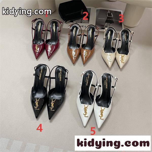 SAINT LAURENT イヴ・サンローラン コピー 人気 ハイヒール 美脚設計 エレガント 上質 8.0CMヒール-1