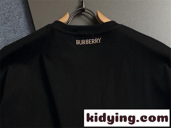 アーバンTシャツ チェックディテール入り ワンポイントデザイン BURBERRY バーバリー コピー Tシャツ 都会的ベーシック-10